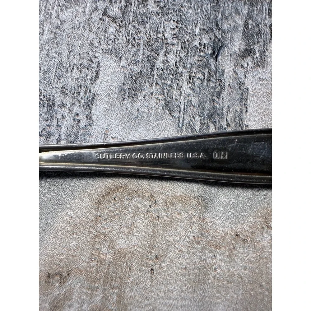 Oneida Cutlery Co Stainless USA Serving Spork Cold Meat Fork Silver‎ Flatware